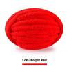 Handmade DIY Rainbow Adient Yarn Scarf  Tail Line Finger Knitting Cozy  Nest  Cuion Thi Ice Strip Yarn