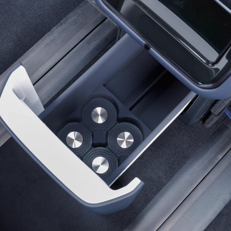 For Zeekr 9X 2025 2026 Fridge Silicone Pad Mat Interior Storage Box Car Styling Modified Accessories