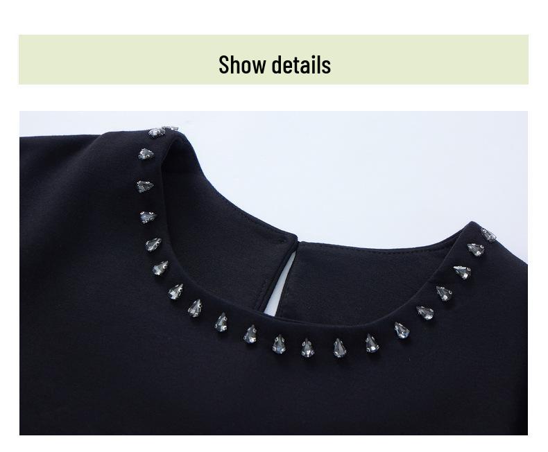 2026 Stylish Plus Size Short Sleeve Set for Middle-Aged and Elderly: Fashionable Two-Piece Blouse
