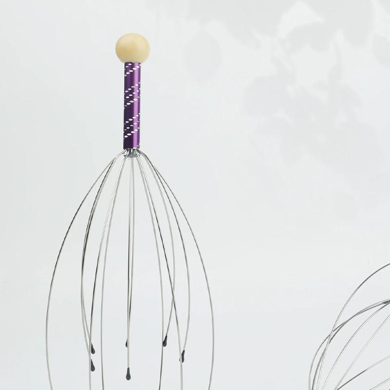 Soul Extractor Relieves Tension Muscle Relaxation Relief Tiredness Massager Care Tools 2Pcs Head Massager Scalp Massage Claw