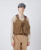 Snow Peak Fishing Big Game Vest SPTL-JK-26SU902 - Outerwear, Mid-layer Vest, Men's & Women's, Beige One