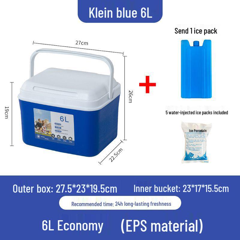 Portable Insulated Refrigerated Box for Home, Car, and Outdoor Use