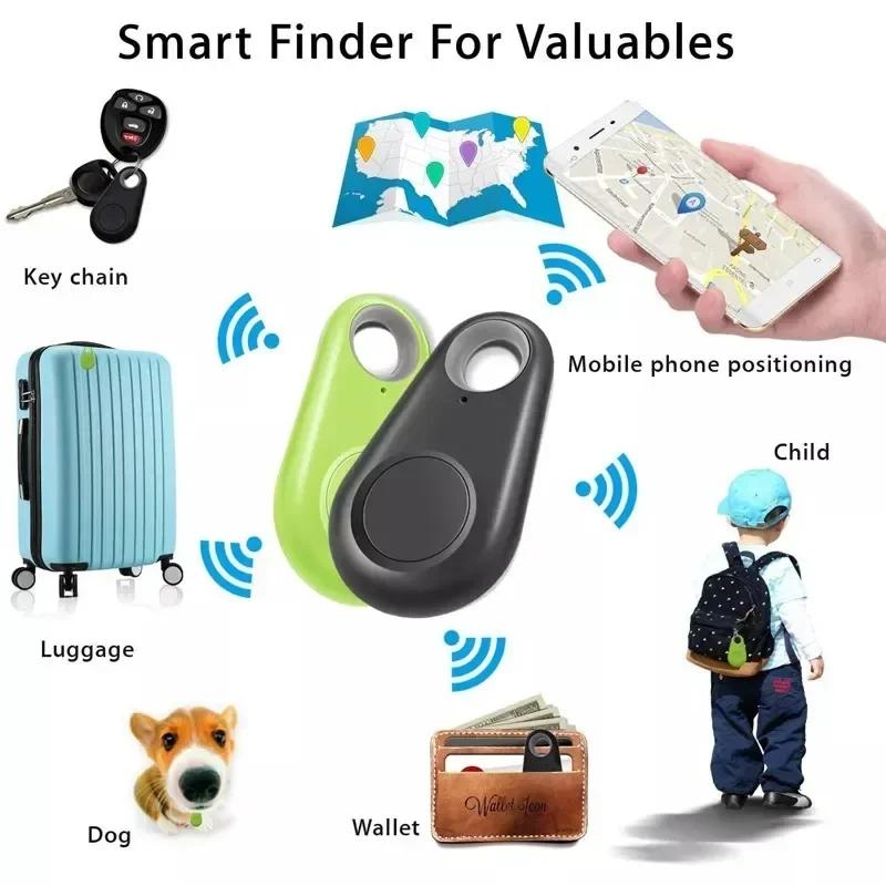 GPS Tracker Mini Fashion Smart Pets Anti Lost Alarm Wireless Child Bag Key Finder Locator Reminder Selfie Shutter Control