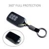 For Honda Civic Pilot CRV HRV Accord Passport Ight Clarity Odyssey Black Transparent Key Fob Case Cover Keychain Light Thin