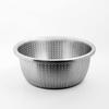 Kitchenware Perforated Stainless Steel Tray (30cm) Fruit Basket
