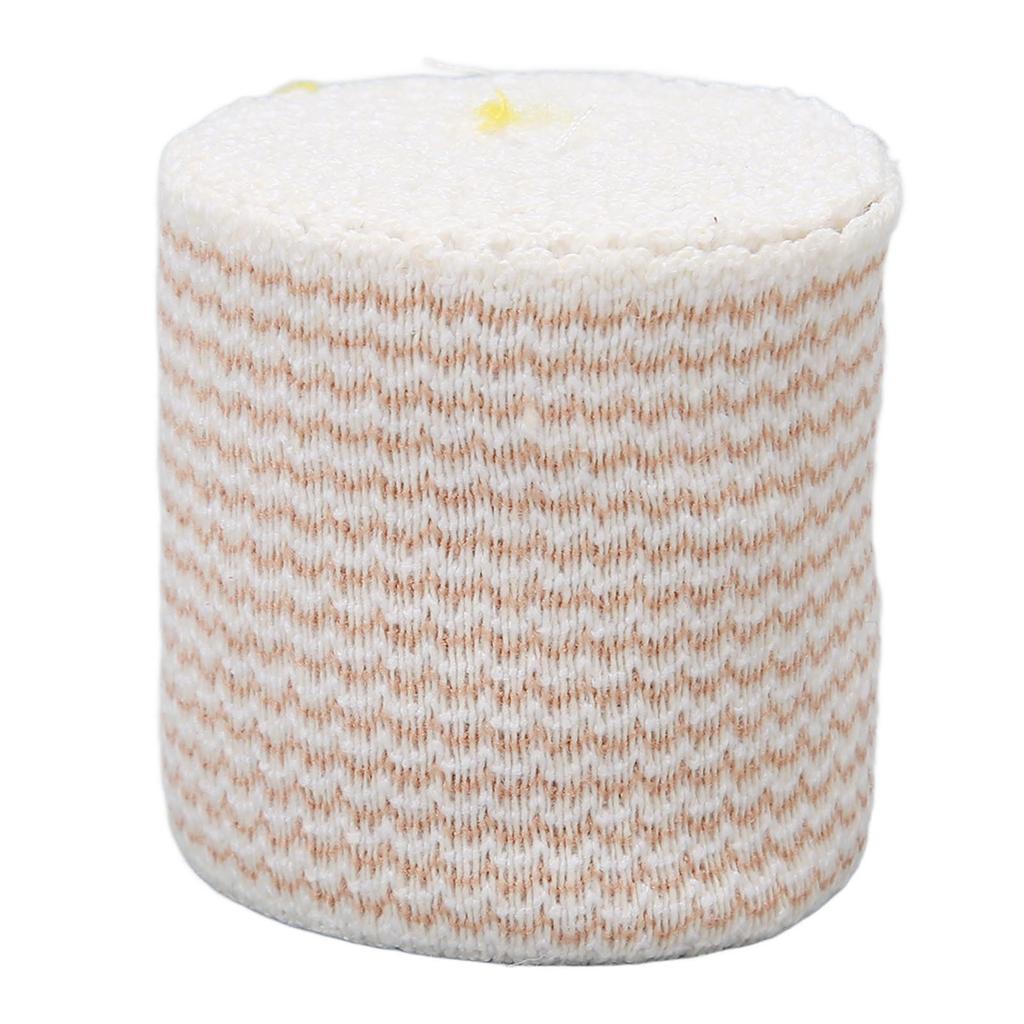 Elastický obvazový obal Prodyšný Samopřilnavý Pruhovaný Kompresní obal Lékařská Páska 2 X 1,8 palce Žlutý