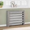 Vidaxl Radiator Cover, Grey Sonoma Oak, 104X20X82 Cm