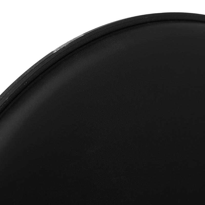 Black Sandblast Snares Drum Head Nonslip Surfaces Percussion Jazz And Snares Drum Head Cover for Practice And Performances