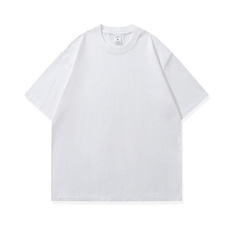 American High Street Retro Old Washed Light Version Short-Sleeved T-Shirt Loose Pod Printing Bottoming T-Shirt Men