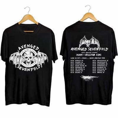 Avenged Sevenfold Life Is But A Dream Nordamerika Tour 2024 Shirt