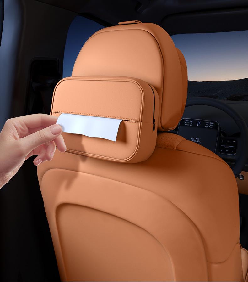 Fengyun X3L Car Seat Hanging Tissue Box - High-Grade Interior Decoration