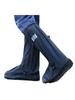 Waterproof Thi High-Tube Rain Boot Covers Anti-Slip Outdoor Men's Women's Large Size Foot Covers Rain Boots for Rainy Days