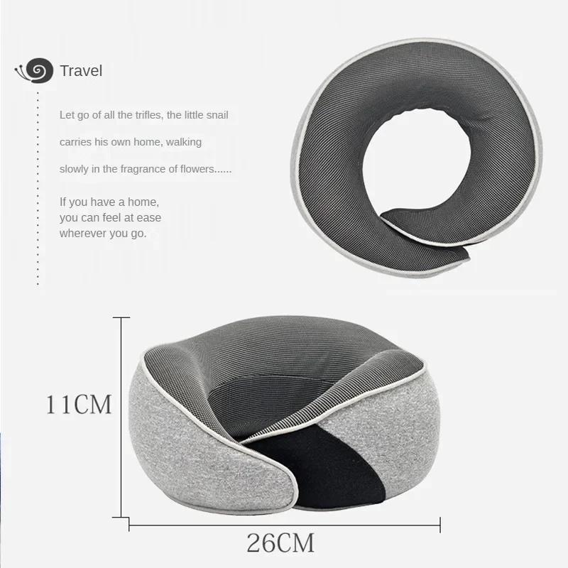 Travel Neck Pillow Travel Neck Cushion Durable U-Shaped Travel Pillow Portable U-Shaped Pillow Undeformable Airplan