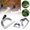 Zappa diserbo in acciaio con design cavo a forma di pala per un giardinaggio efficiente