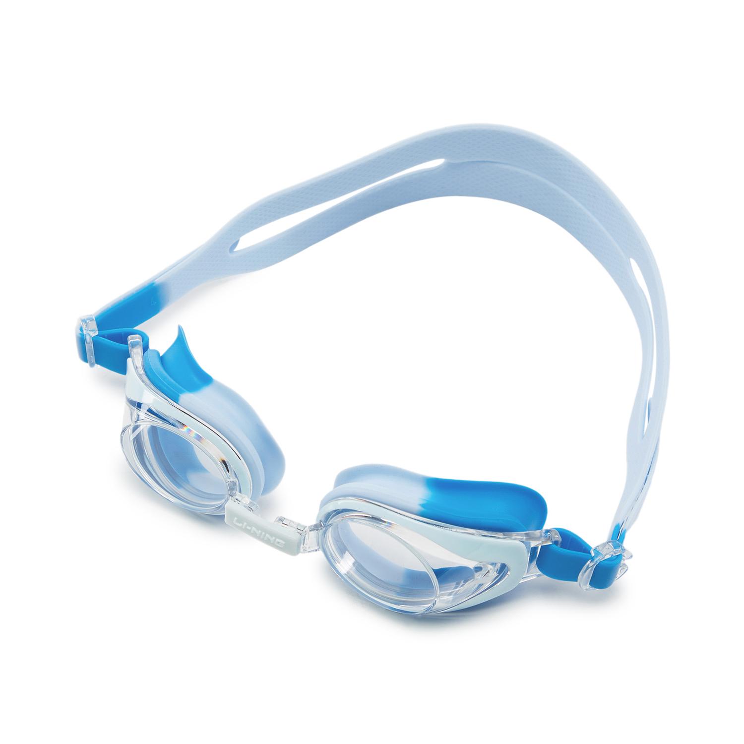 Li Ning Swim Goggles Kids Dark Light Blue ASJU074-4