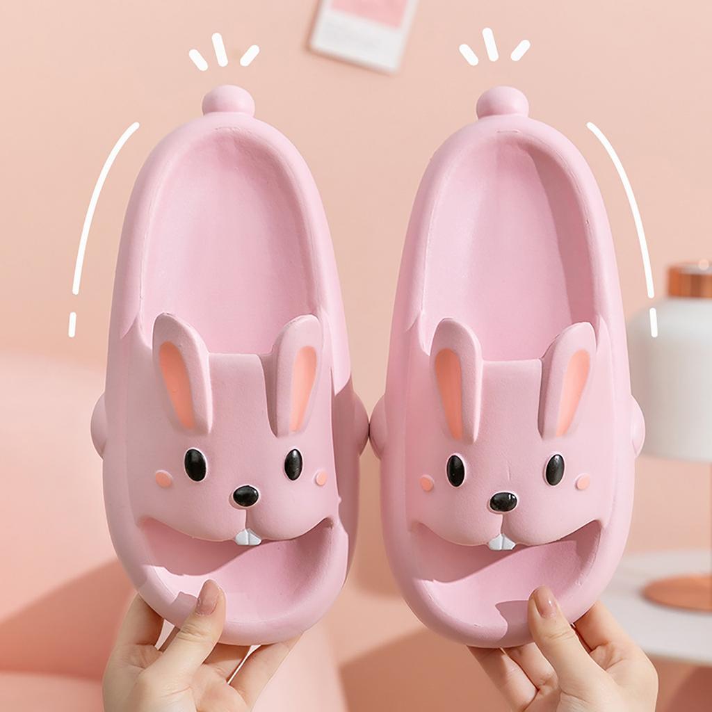 2026 Summer Cute Slippers Female Cartoon Wearing Slip Soft Sole Home Slippers Womens Summer Slippers S Slippers For Women Size 8