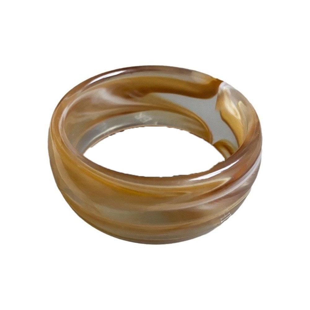 Europe American Style Resin Bangle Irregular Cuff Bangles Creative Exaggerated Bracelet  Decoration