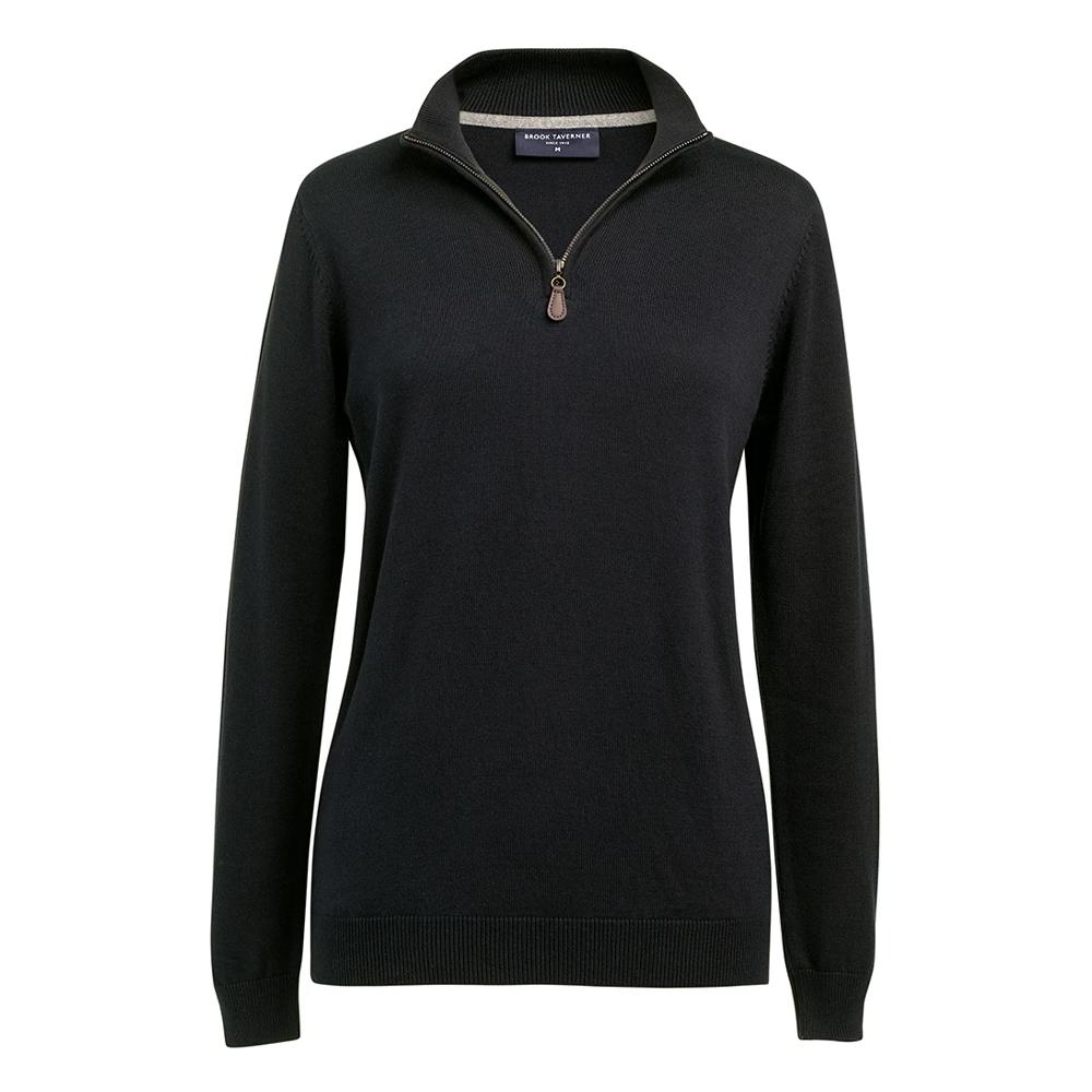 Brook Taverner Womens/Ladies Taylor Quarter Zip Jumper