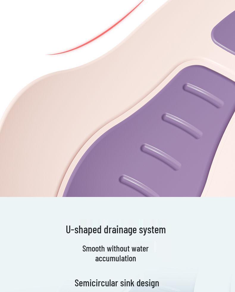 Newborn Baby Girl Bath Basin - Infant Wash Artifact