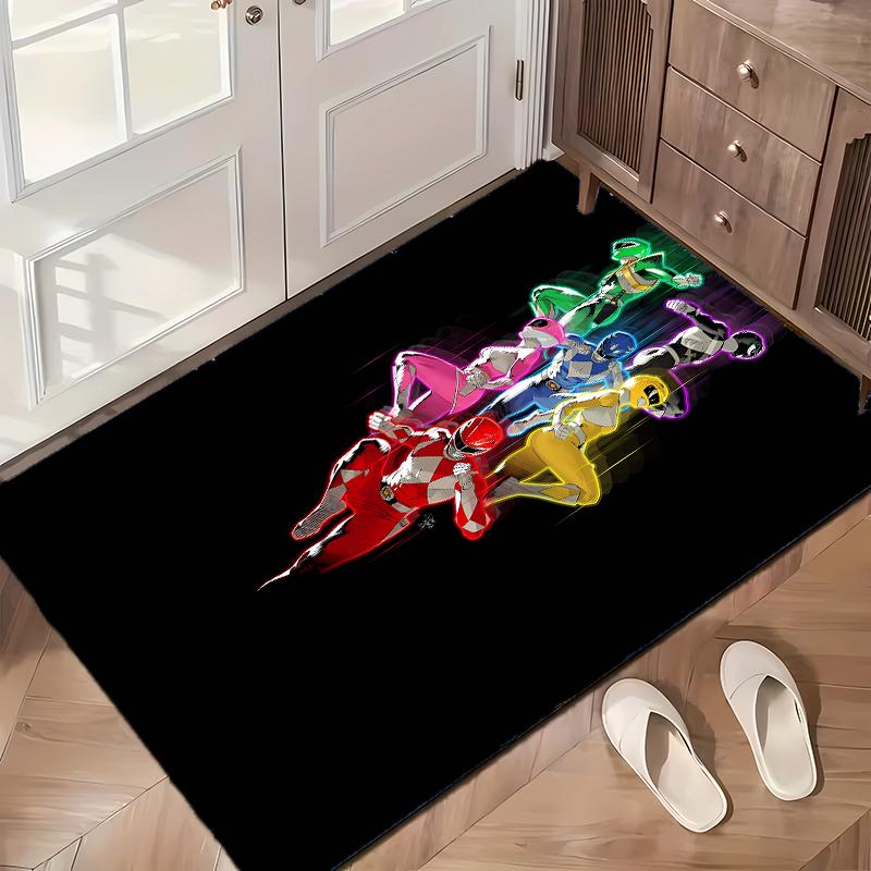 Mighty Morphin Power Rangers (1) Office carpets suitable for living rooms bedrooms offices and kitchens a gift for modern home decor