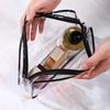 Large Capacity Transparent PVC Makeup & Toiletry Bag for Convenient Travel