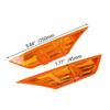 1 Pair Lens Front Bumper Side Marker Light Lamp Housing Fit for Honda for Civic 2016-2021 Sedan Coupe Hatchback Car Replacement Auto Parts