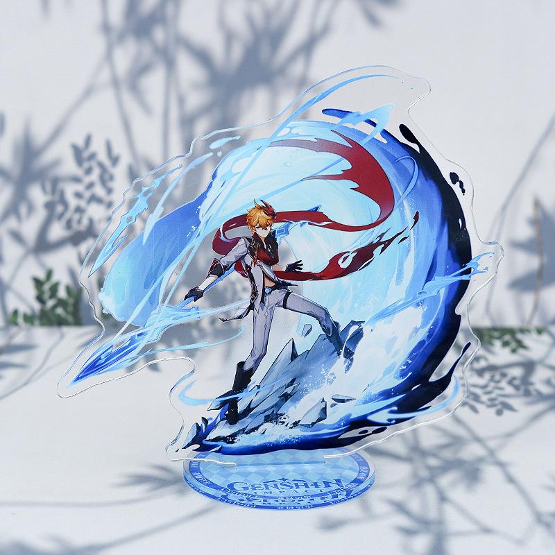 

Genshin Impact Support Акриловая игровая фигурка Сяо Хутао Райден Сёгун Чжунли Косплей Модель Доска Украшение стола… Еще