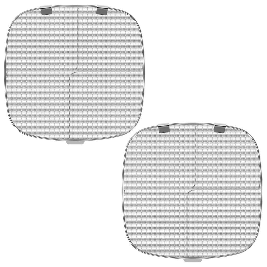 Air Fryer Fine Mesh Splash Cover Stainless Steel Splatter Screen Splatter Guard for Ninja Foodi AG300 AG300C AG400 Oil-proof Net