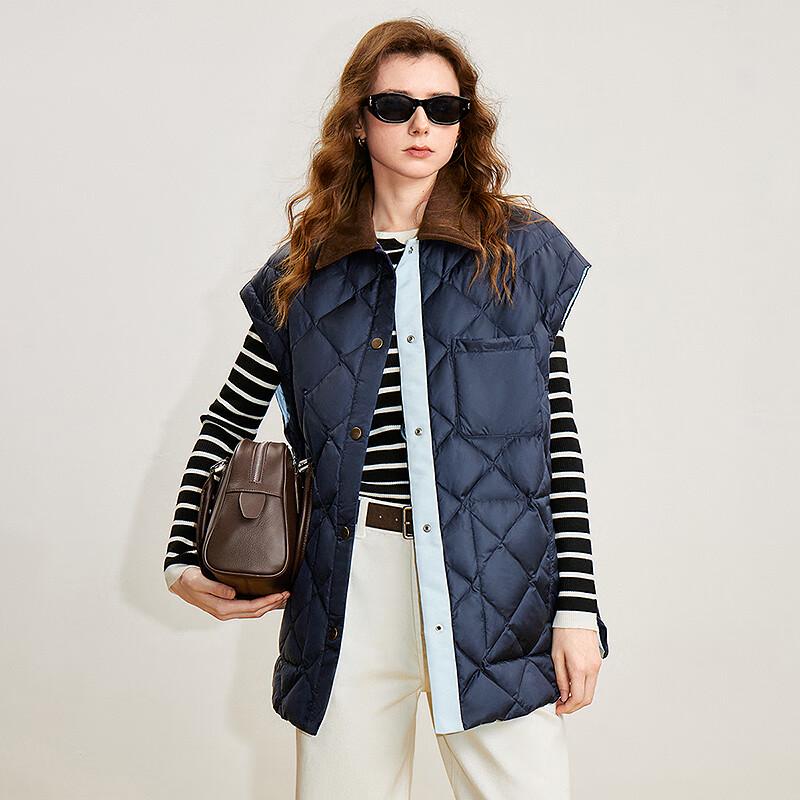 Chuyu Women's Reversible 90% Down Jacket