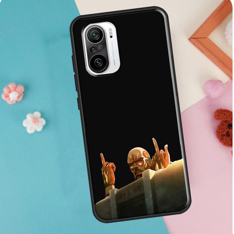 Anime Attack On Titan For Xiaomi Mi 11 Lite Mi 12 Pro 12X 10T 11T Pro Case Cover For POCO X3 X4 Pro GT M3 M4 F3