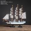 Creative Sailing Model Figurines Living Room TV Cabinet Wine Cabinet Office Table Miniatures Luxury High-end Decor Statua FYFM