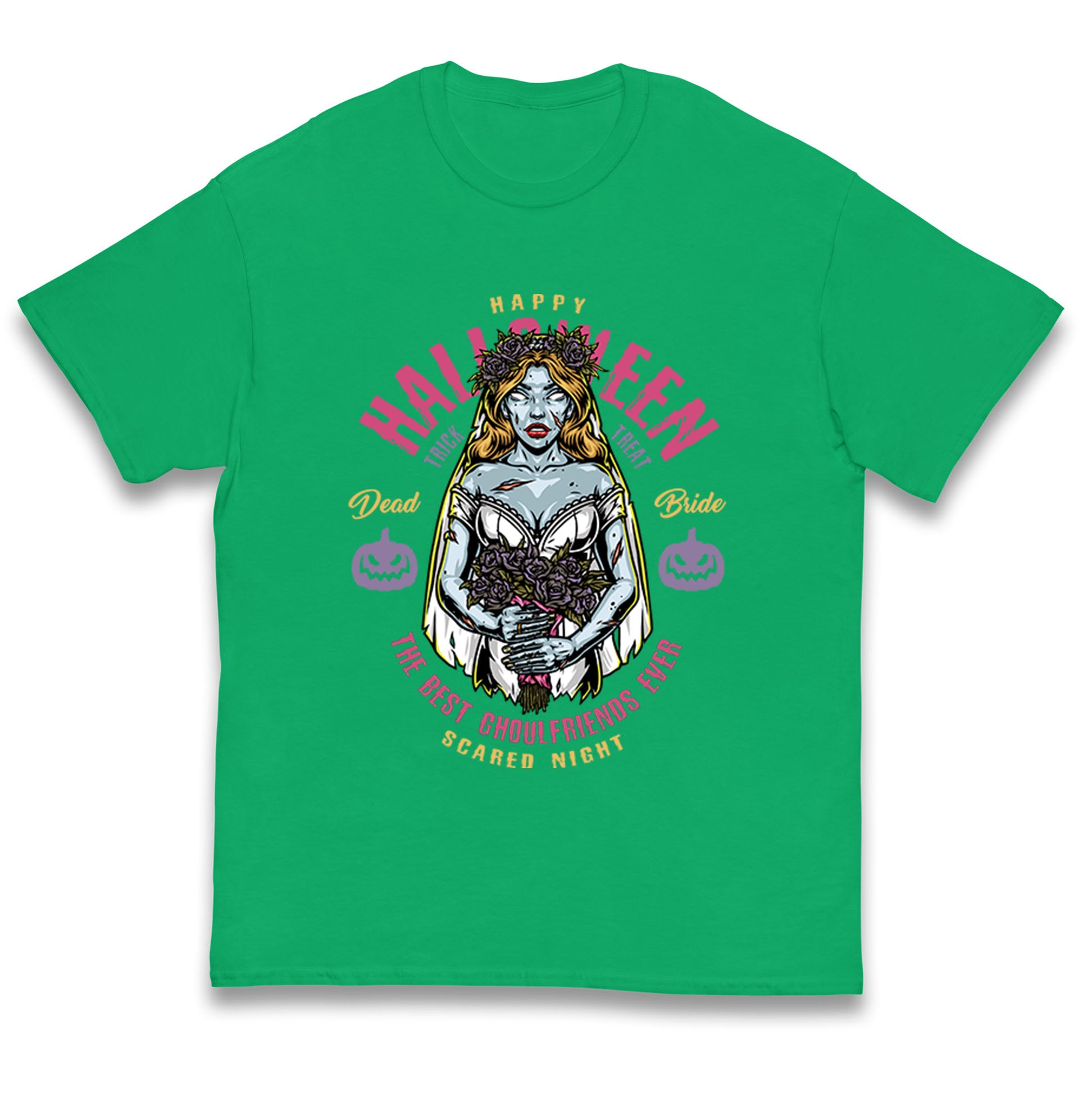 Happy Halloween Best Ghoulfriends Kids T Shirt 160