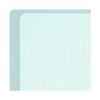 MIDORI Note Ring Note Color Dot Square Blue A5 15334006