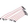 8Pcs 10.5MM Racing Spark Plug Wires Set For Ford F-150 1979-1995 /Mustang 1964-1995 V8 4.6L