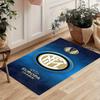 Inter Milan Kitchen Carpet Nonslip Floor Mat Ideal For Indoor And Outdoor Entryway Door Mat Laundry Room Bathroom Foot Mat