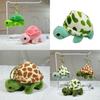 Entzückendes Plüschschildkröten-Schlüsselanhänger-Accessoire in leuchtenden Farben, perfekt für Geschenke und Dekorationen