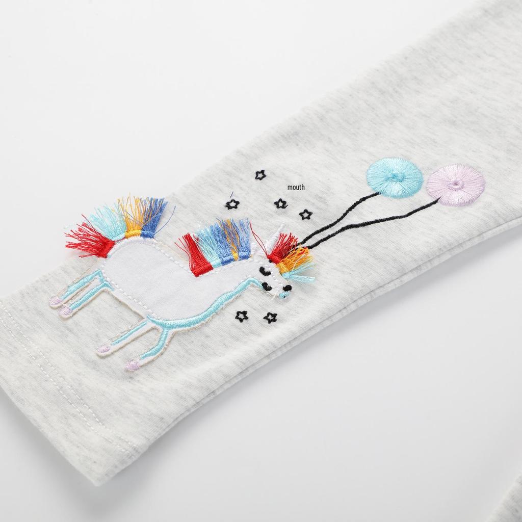 Dziecięce Legginsy dla Dziewczynek - Spodnie Wiosenno-Jesienne