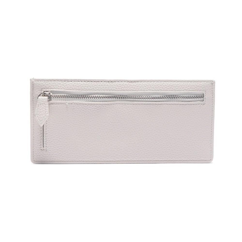 

Multi Function Women Clutch Bag ID Credit Card Card Holder Simple Long PU Leather Wallets Travel