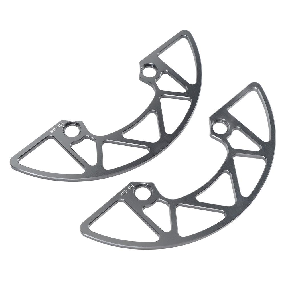 Cycle Chainring Guard Aluminum Alloy 104BCD Cycle Sprocket  or for 38 to 40T   Negative Teeth Mountain Cycle Single Disc Sprocket