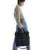 Bbyb Crunch Folded Nylon Tote Bag (Black)