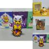 13cm Pvc Pokmon Figurine Collection Featuring Pikachu Gengar Charizard Squirtle Bulbasaur