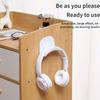 Wandmontierter Kopfhörerständer Haken Gaming-Headset-Halter Schreibtisch Wandmontage Aufhänger für Kopfhörer Controller Starker Klebstoff Platzsparend Organizer
