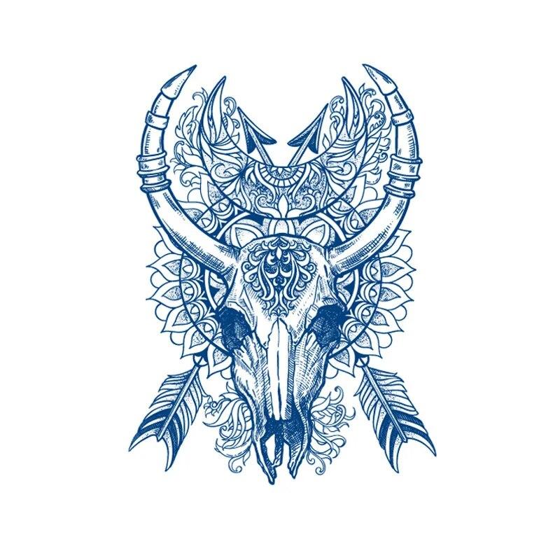 Saft Tinte Tattoos Körper Kunst Dauerhaft Wasserdicht Temporäre Tattoo Aufkleber Löwe Tiger Tatoo Arm Gefälschte Astronaut Tatto Frauen Männer