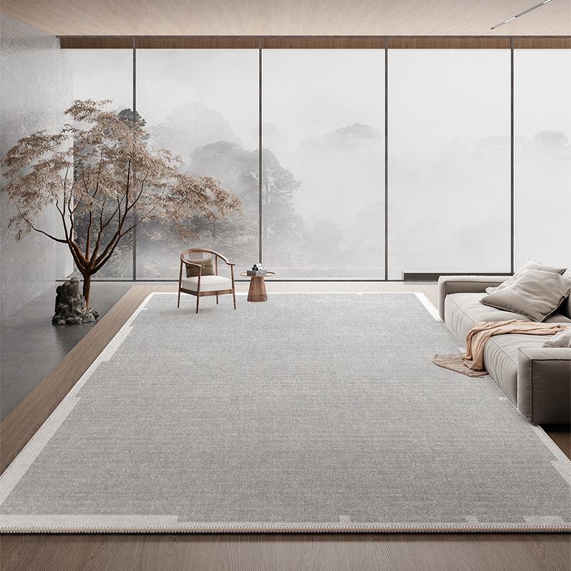 Easy-Maintenance Dirt-Resistant Solid Color Carpet for Living Room, Bedroom, and Sofa Area.