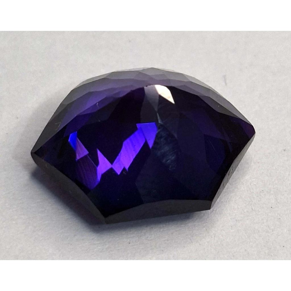 Stunning Purple Pink Tanzanite 13-15 Ct Fancy Cut Certified Loose Gemstone