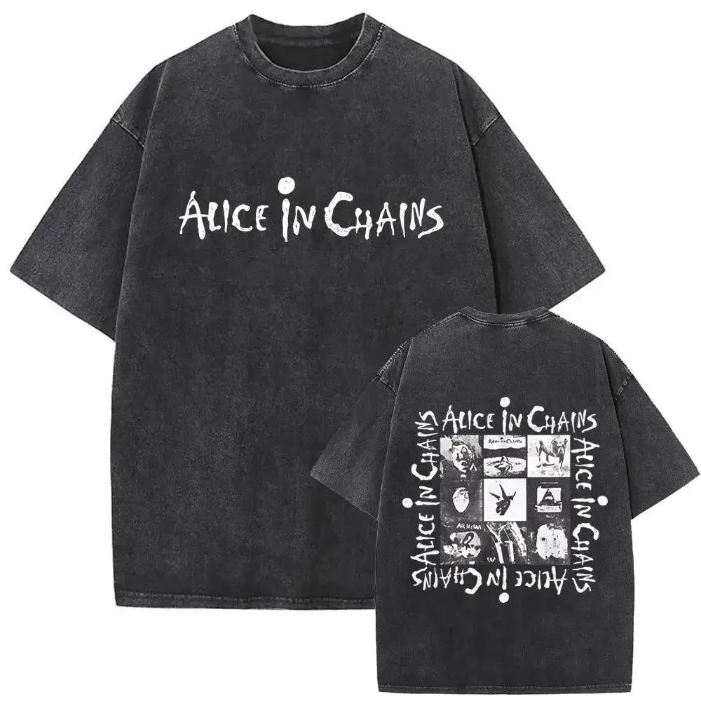 

2026 Новинка Чоловічий одяг Футболка Homme Прана Вінтаж Рок-гурт Alice in Chains Альбом Jar of Flies Ropa Hombre Футболка Y2k XXL