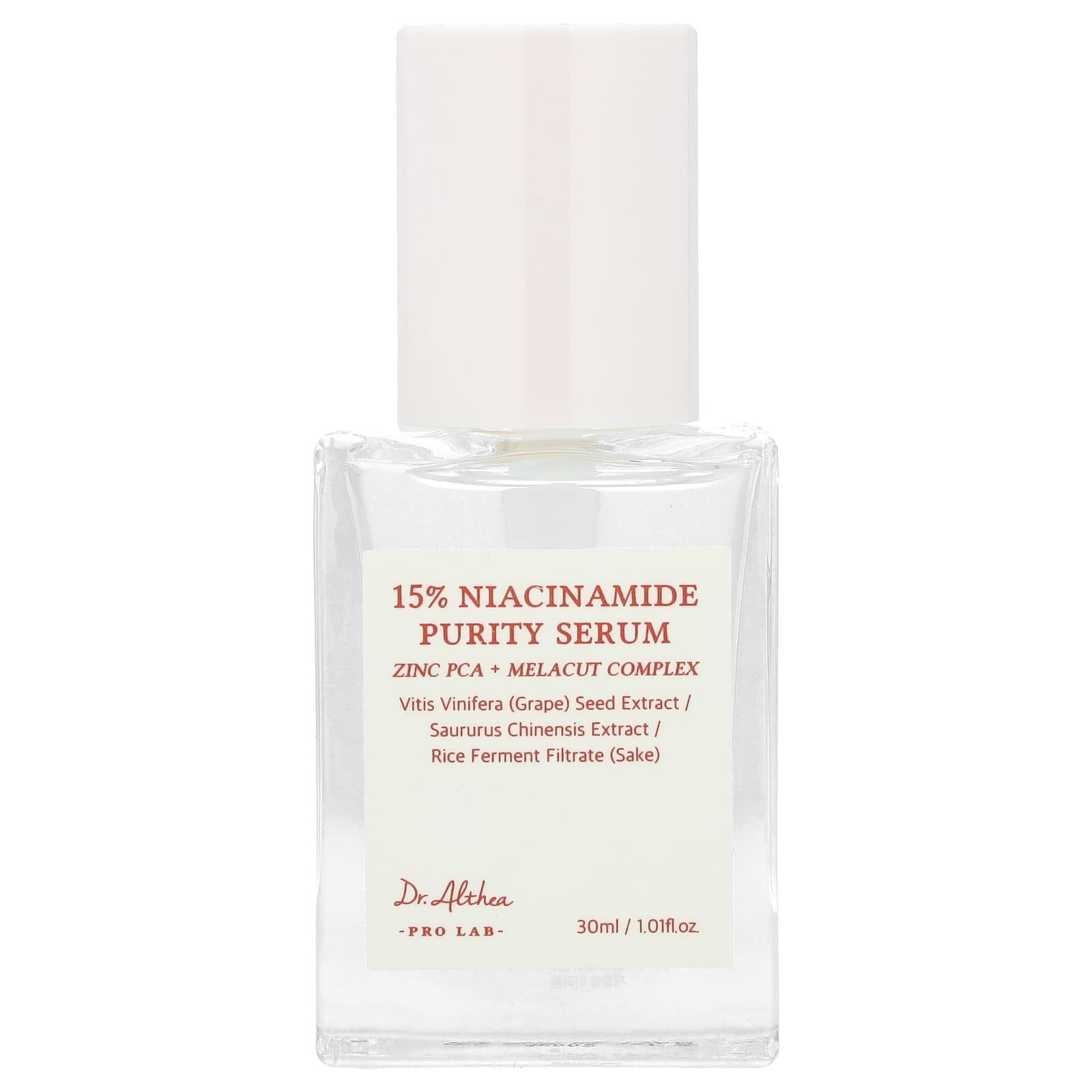 

Dr. Althea, 15% Niacinamide Purity Serum, 30Ml(1.01Fl Oz)