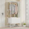 Modular Design Wardrobe Closet Quick Tool Free Installation Lightweight Durable Closet for Flexible Storage Solutions