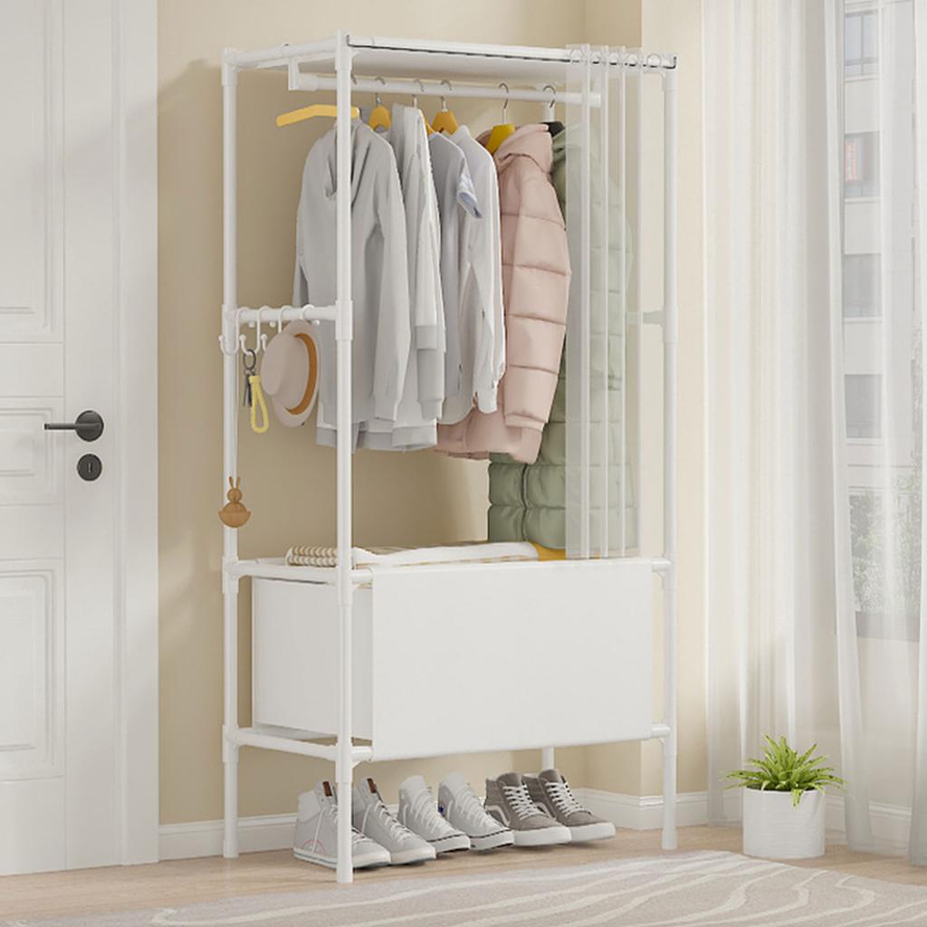 Modular Design Wardrobe Closet Quick Tool Free Installation Lightweight Durable Closet for Flexible Storage Solutions