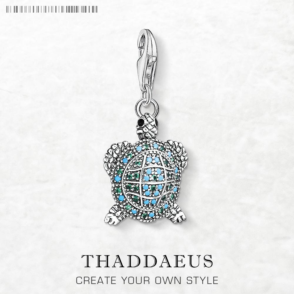 Charm Pendant Green Tortoise,Jewelry For Women Men Spring New Gift 925 Silver Faithful Companion